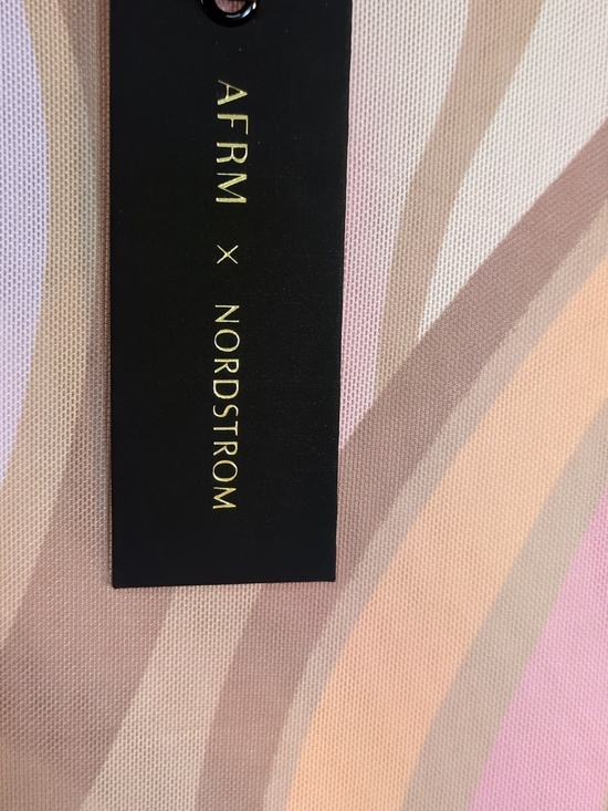 NEW AFRM Sunny Summer Marble Long Sleeve Shirt, Size S - Picture 8 of 9